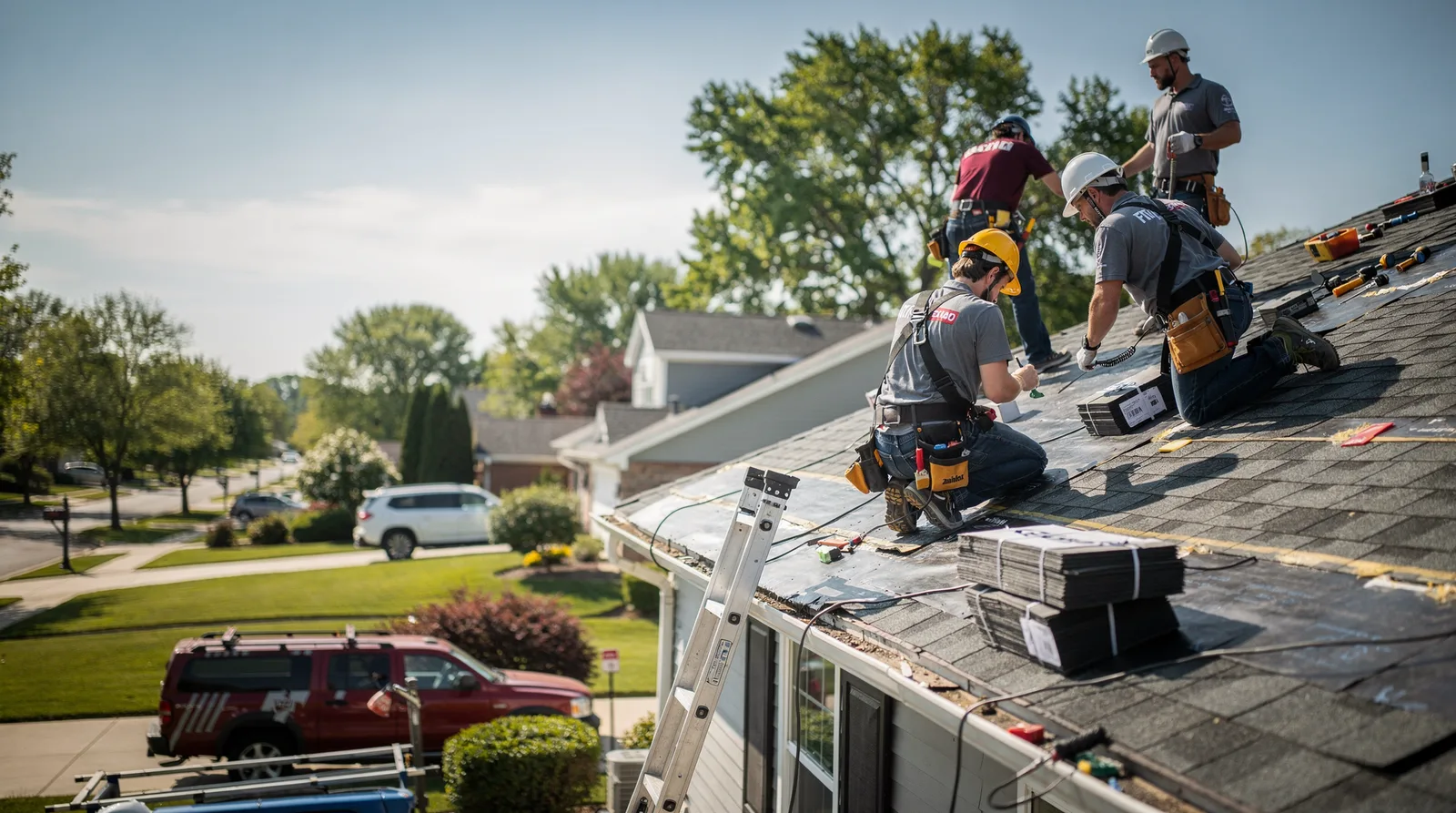 Roof Repair in Westfield, IL around you